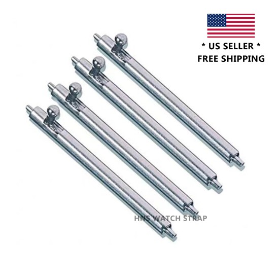 Quick Release Spring Bar 1.8mm Stainless Steel Watch Band Pin Bar 16/18/20/22/24mm