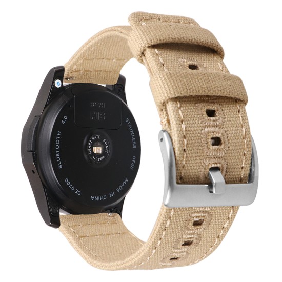 HNS Premium Canvas Cotton Quick Release Fashion Watch Replacement Band Straps