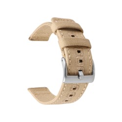 HNS Premium Canvas Cotton Quick Release Fashion Watch Replacement Band Straps