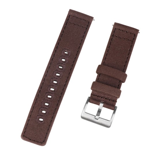 HNS Premium Canvas Cotton Quick Release Fashion Watch Replacement Band Straps