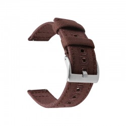 HNS Premium Canvas Cotton Quick Release Fashion Watch Replacement Band Straps