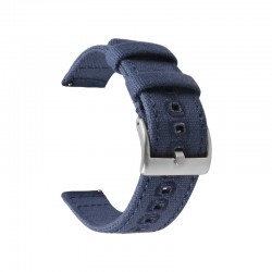 HNS Premium Canvas Cotton Quick Release Fashion Watch Replacement Band Straps