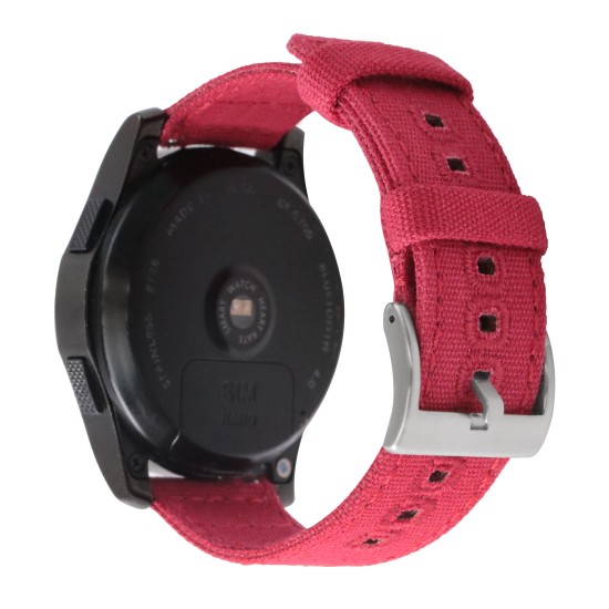 HNS Premium Canvas Cotton Quick Release Fashion Watch Replacement Band Straps