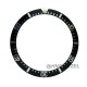 New High Quality Black Aluminum Bezel Insert For Rolex Deepsea