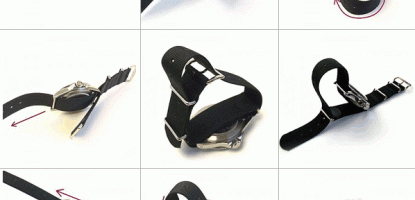 HOW TO USE THE NYLON STRAPS?