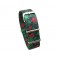 HNS Double Graphic Printed Tropical Ballistic Nylon Watch Strap With Polished Stainless Steel Buckle
